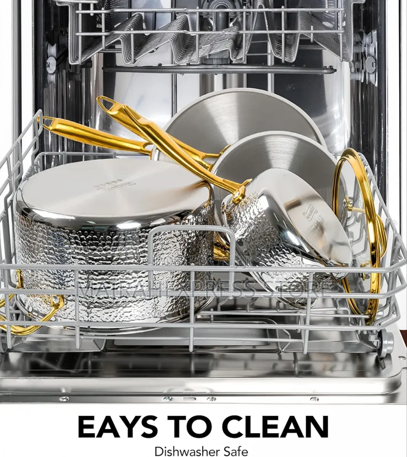 Honeycomb Stainless Steel Cookware Set (T2mm7)