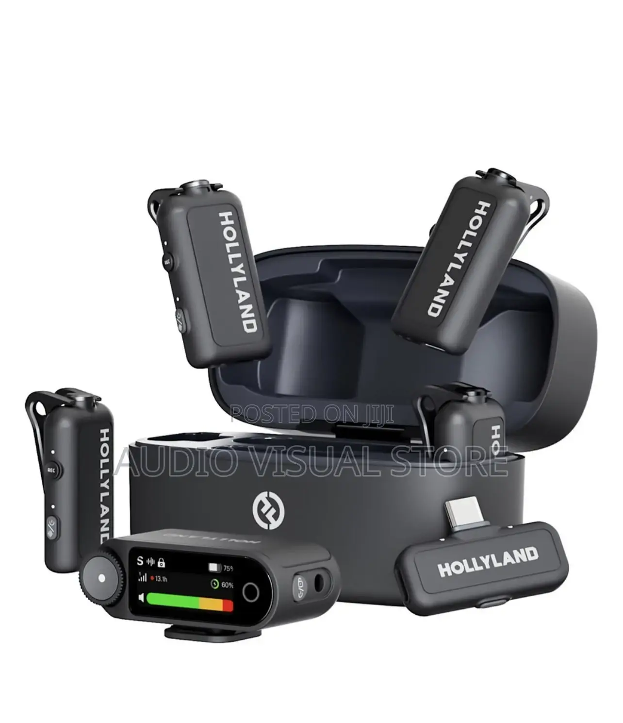 Hollyland Lark Max 2 Combo 4-Person Wireless Microphone System
