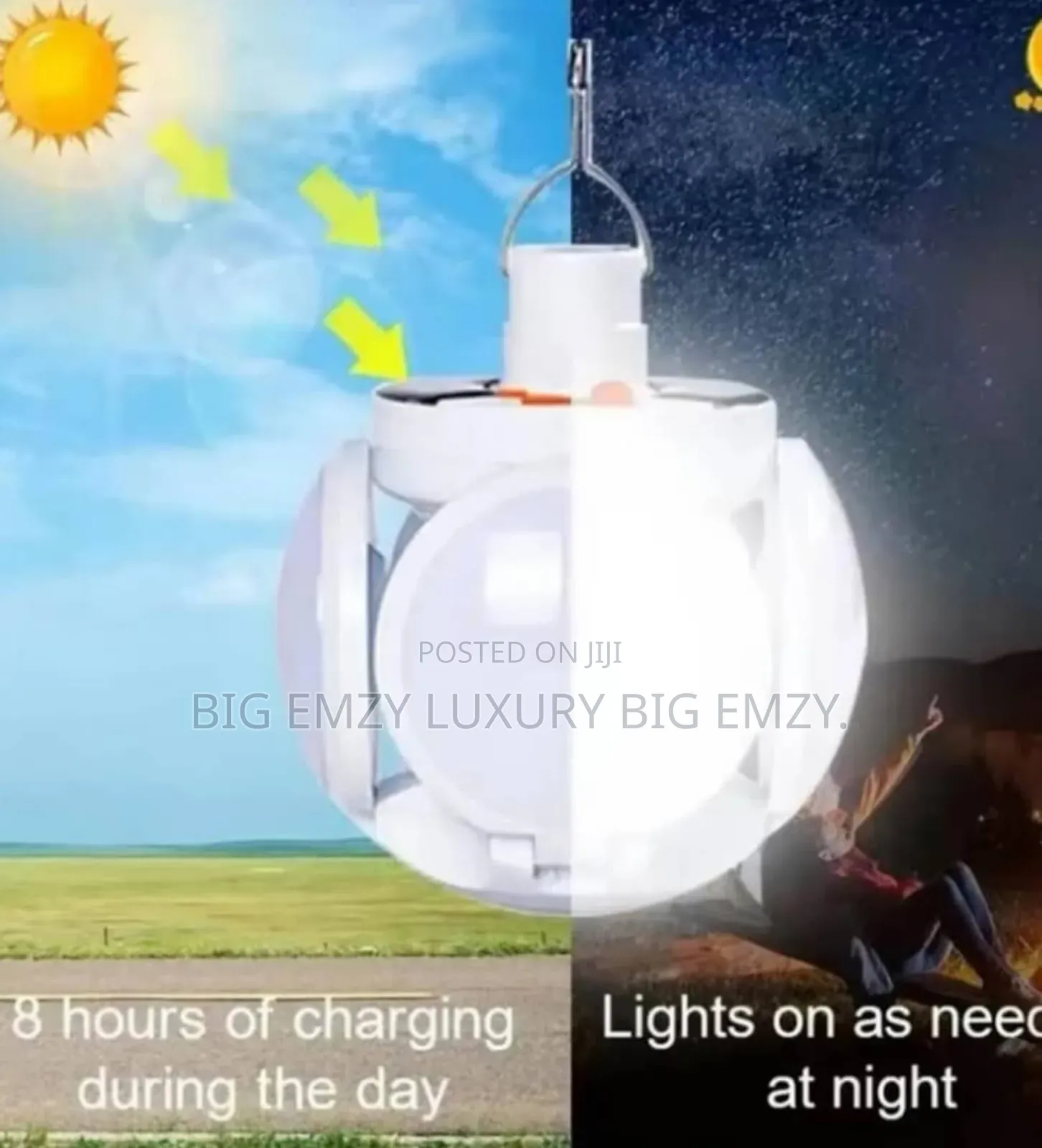 Solar Led Camping Lantern.