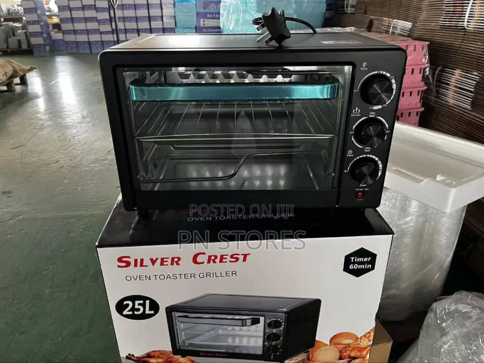25l Silver Crest Oven Toaster Griller