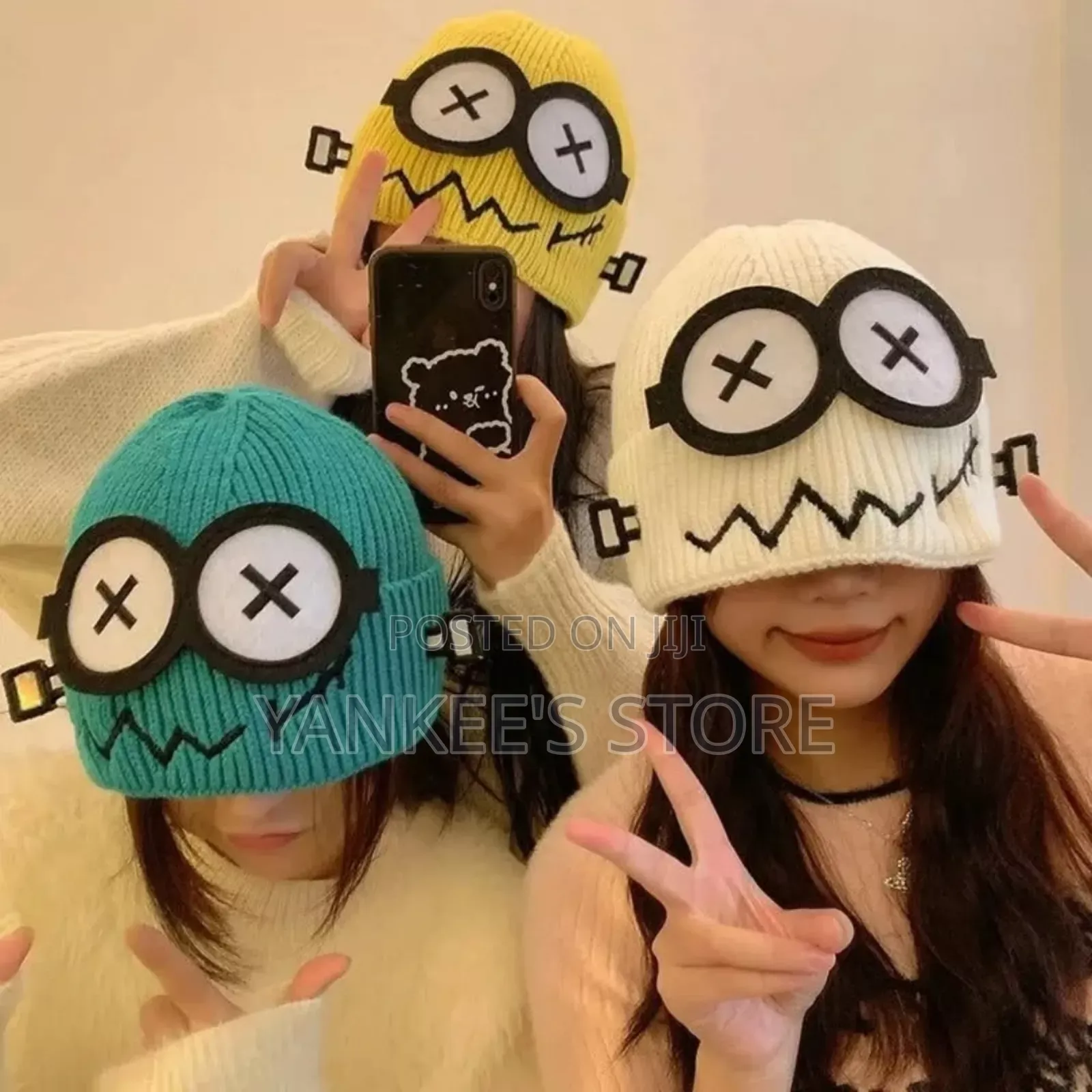 Original Boys and Girls Smiley Beanie Headwarmer(Adults)
