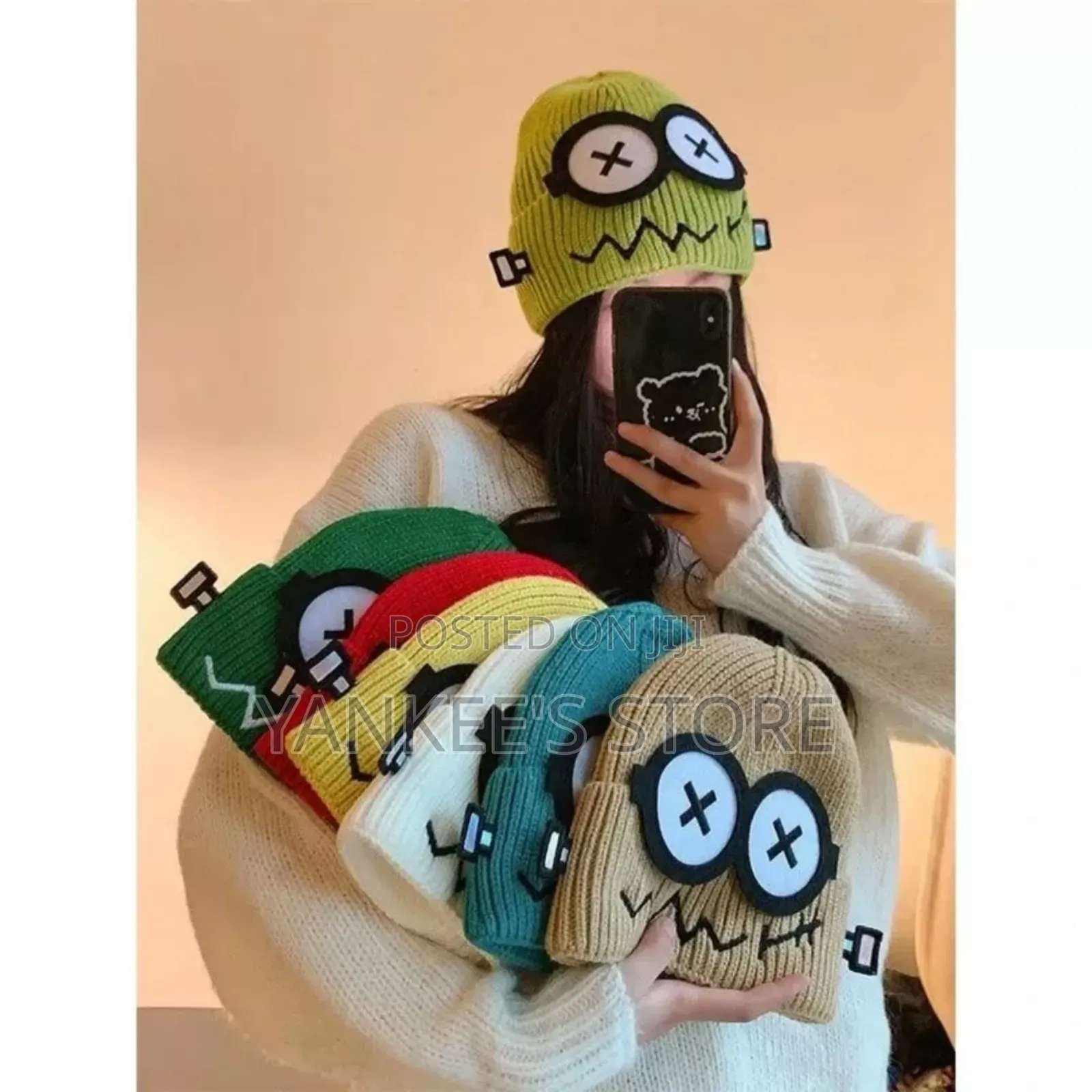 Original Boys and Girls Smiley Beanie Headwarmer(Adults)