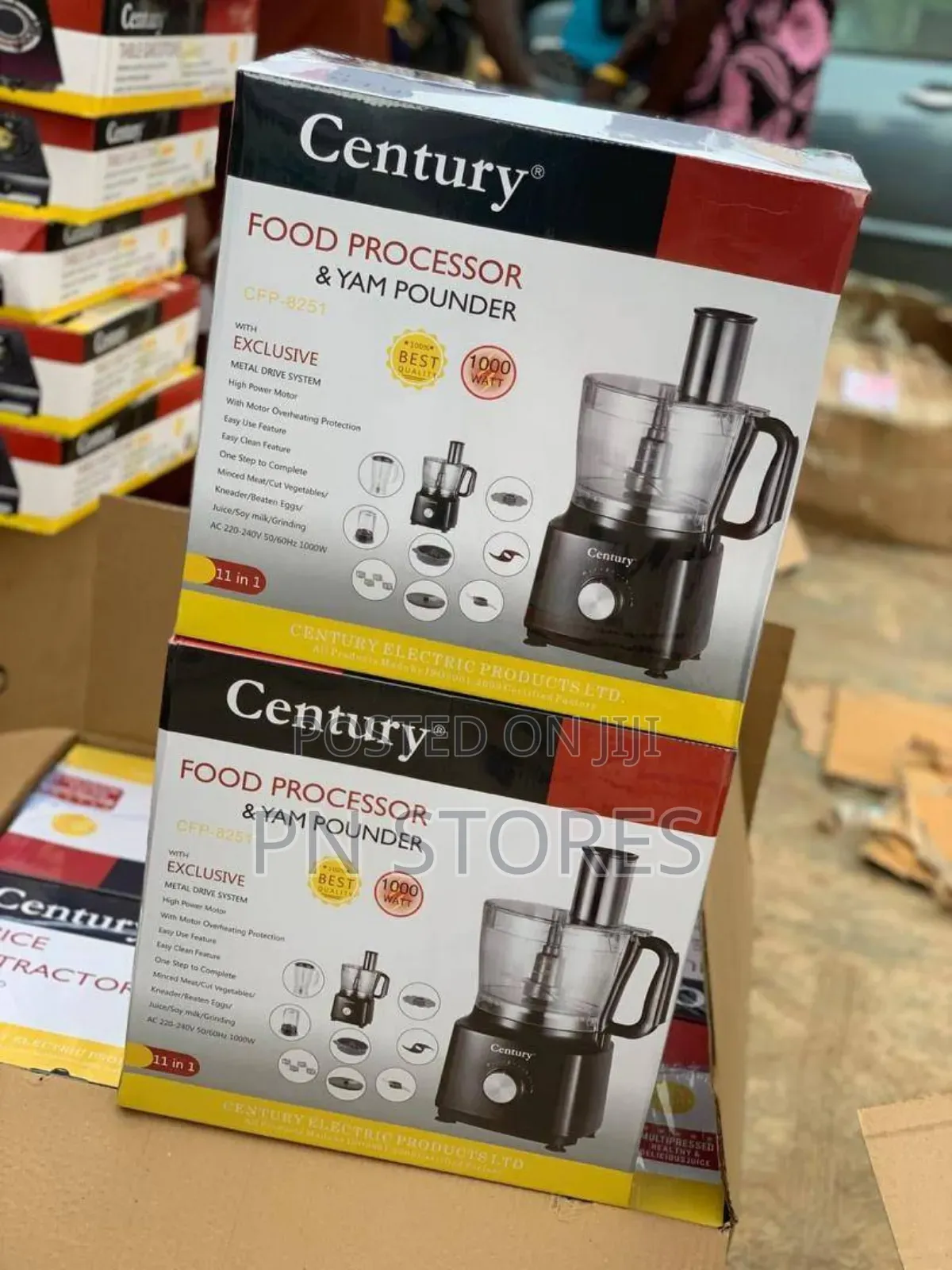 11in1 Century Food Processor and Yam Pounder