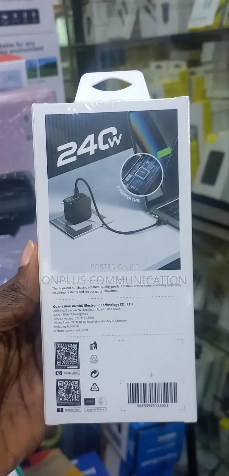 Xundd 4-in-1 240w Fast Charging Cable