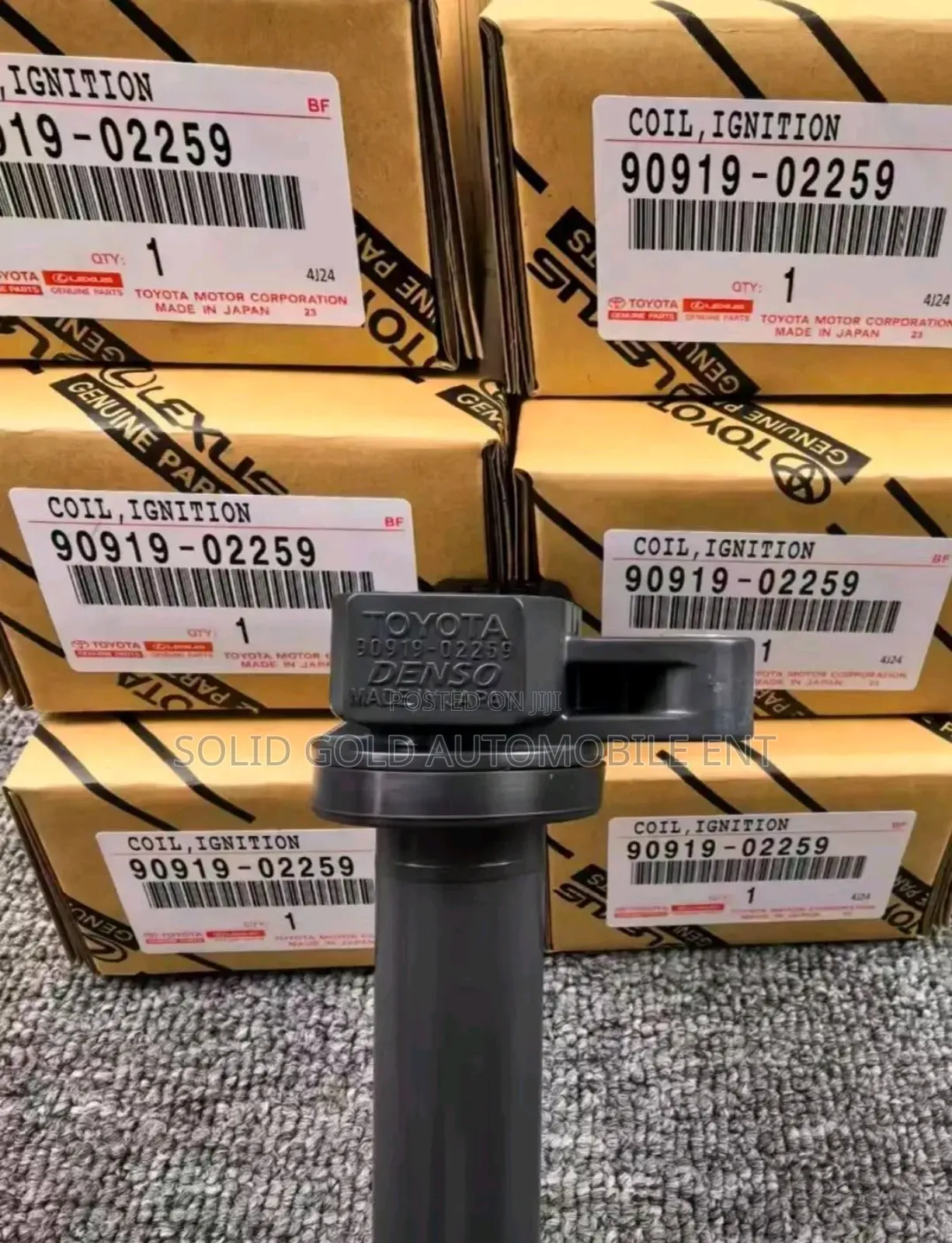 All Toyota Vehicles Ignition Coil