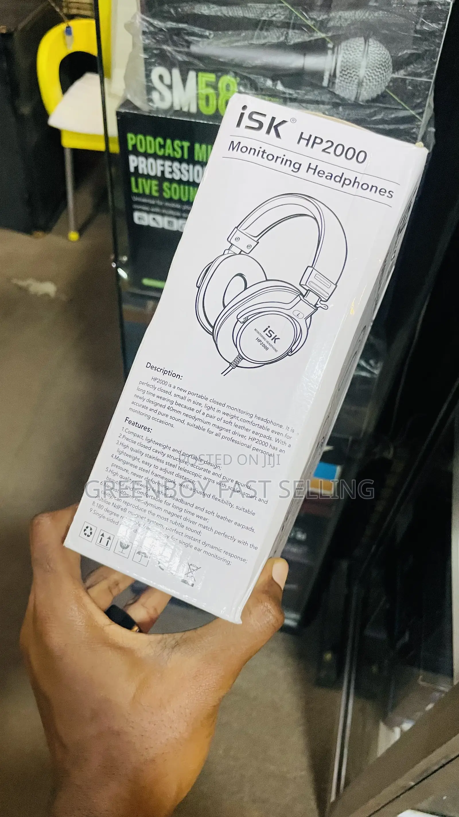 Isk Super Headphones