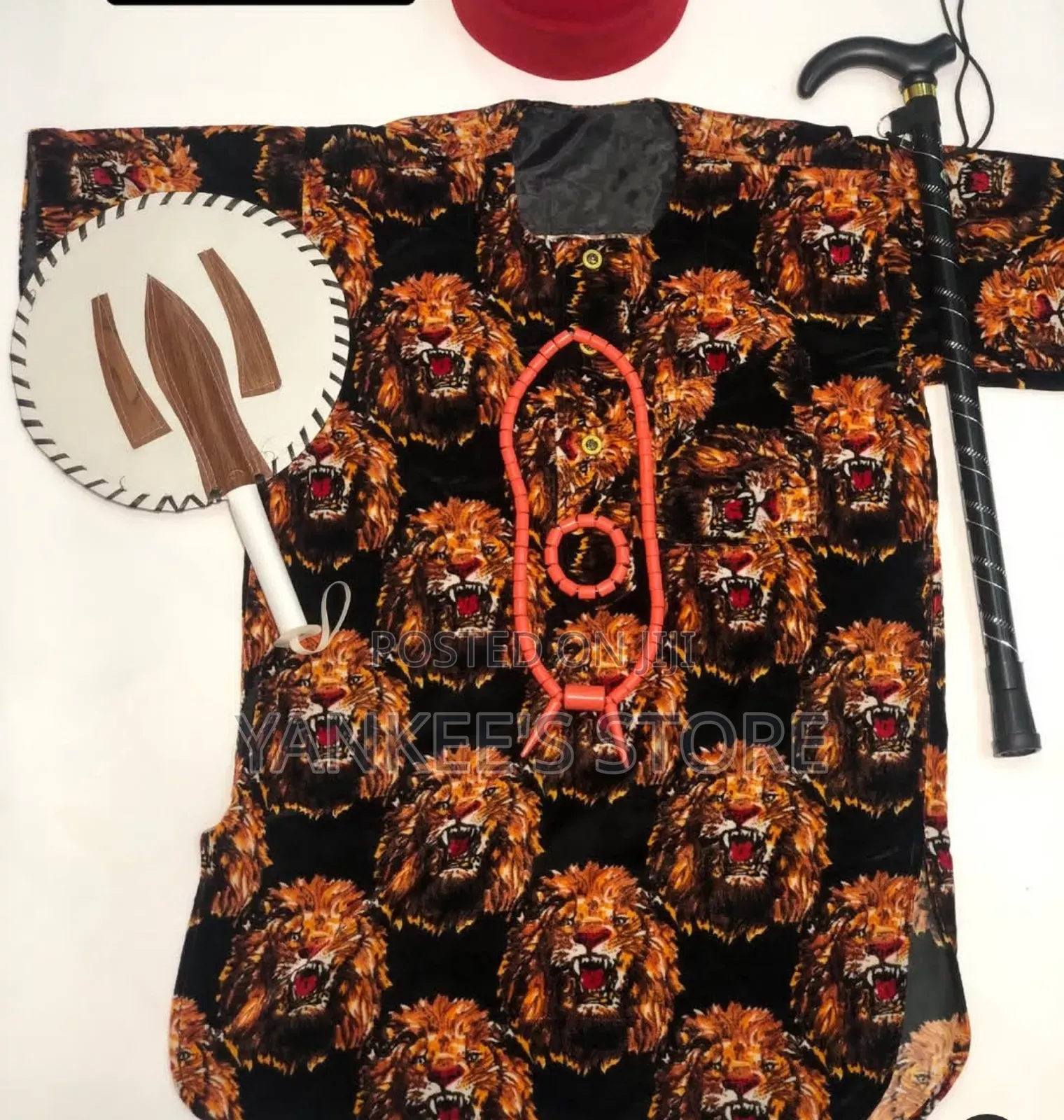 Quality Full Child Igbo Traditional Wears(Isi Agu)