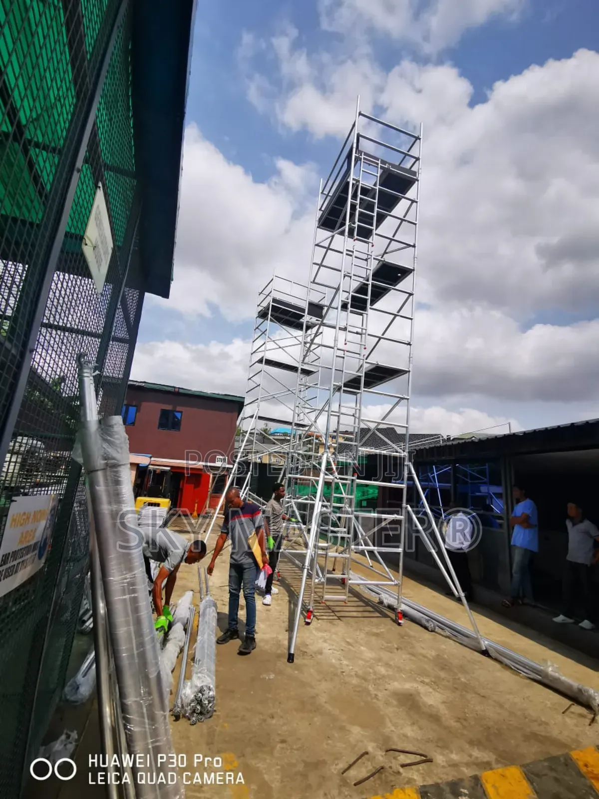 8mtrs Aluminum Mobile Scaffolding