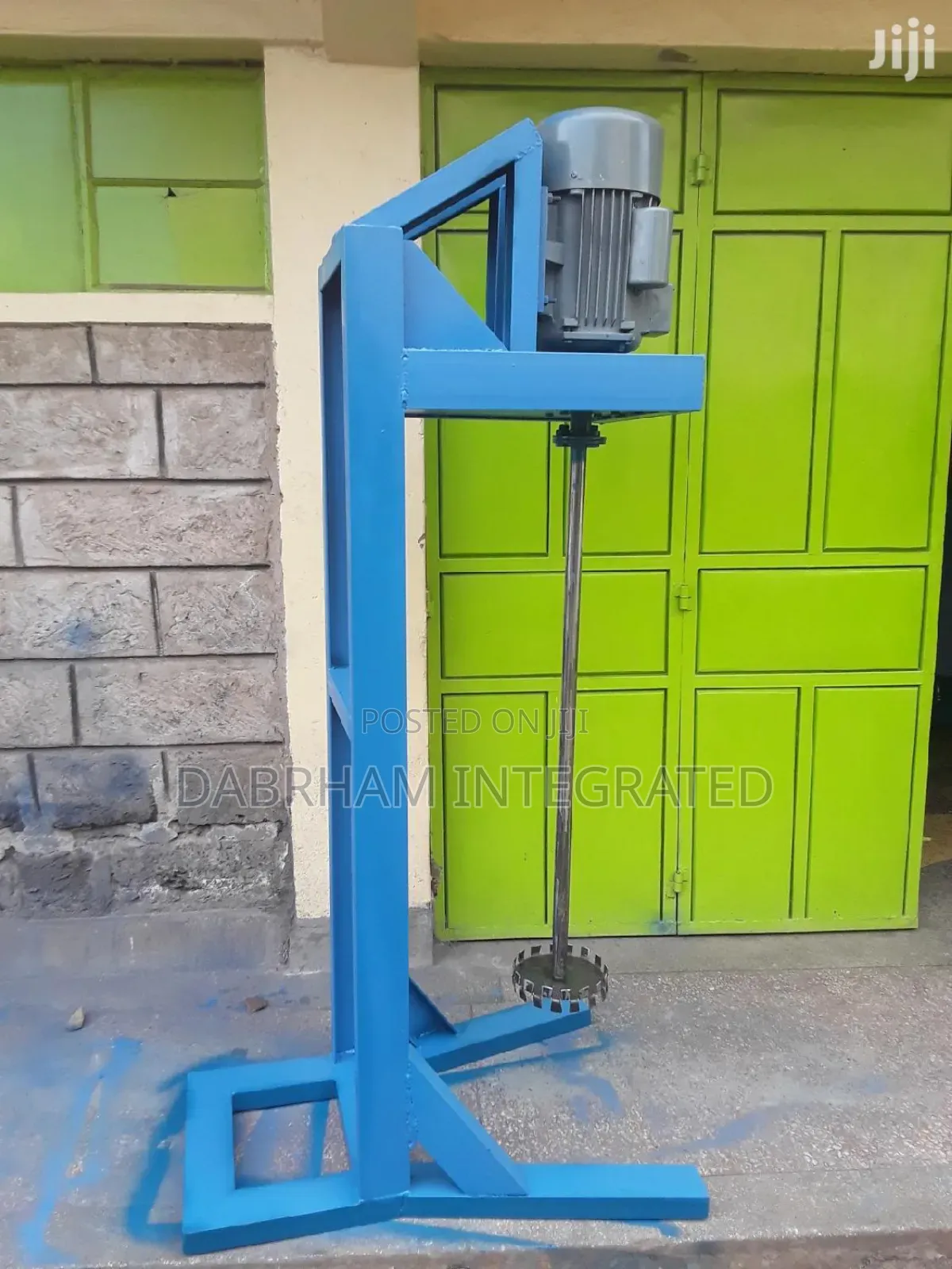 1200lit Hydrulic Lifter Paint Mixer With 20hp Electric Motor