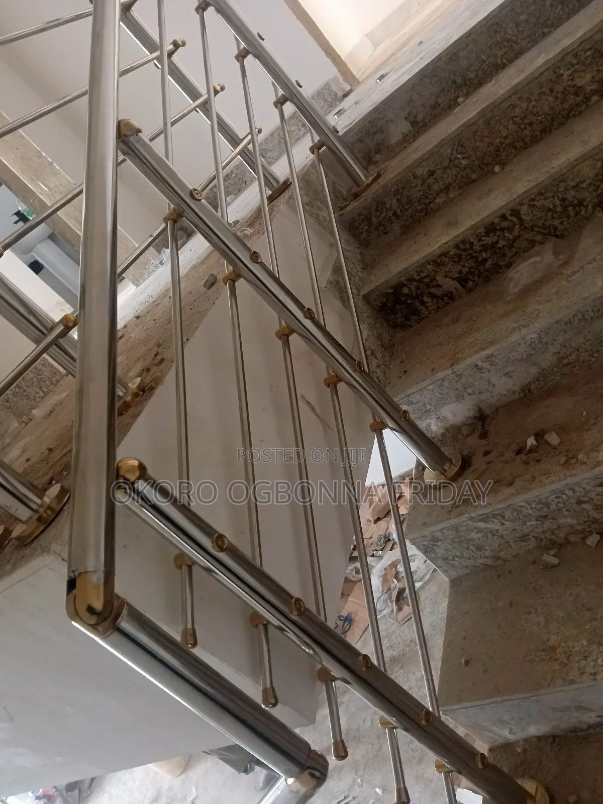 Gold Handrail