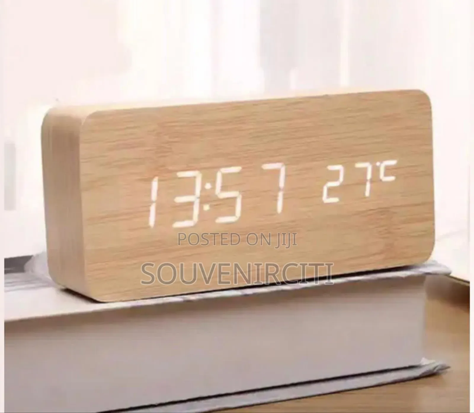 Wooden Digital Clock