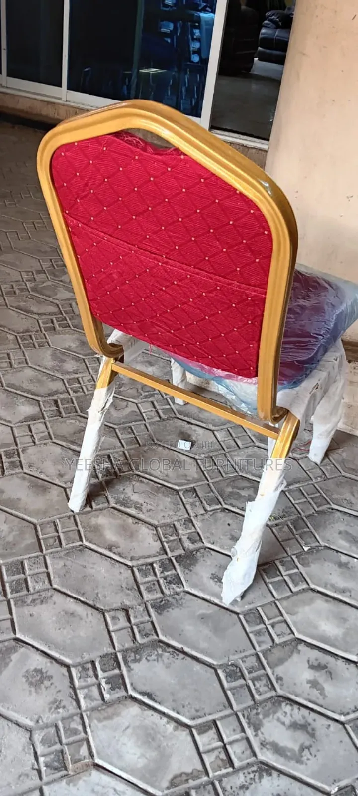 Banquet Chair Gold Frame