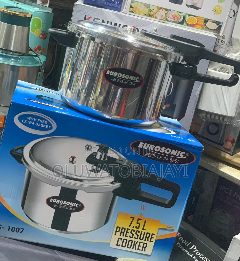 Eurosonic 7.5ltrs Pressure Pot With Stainless Steel Body =} 55k