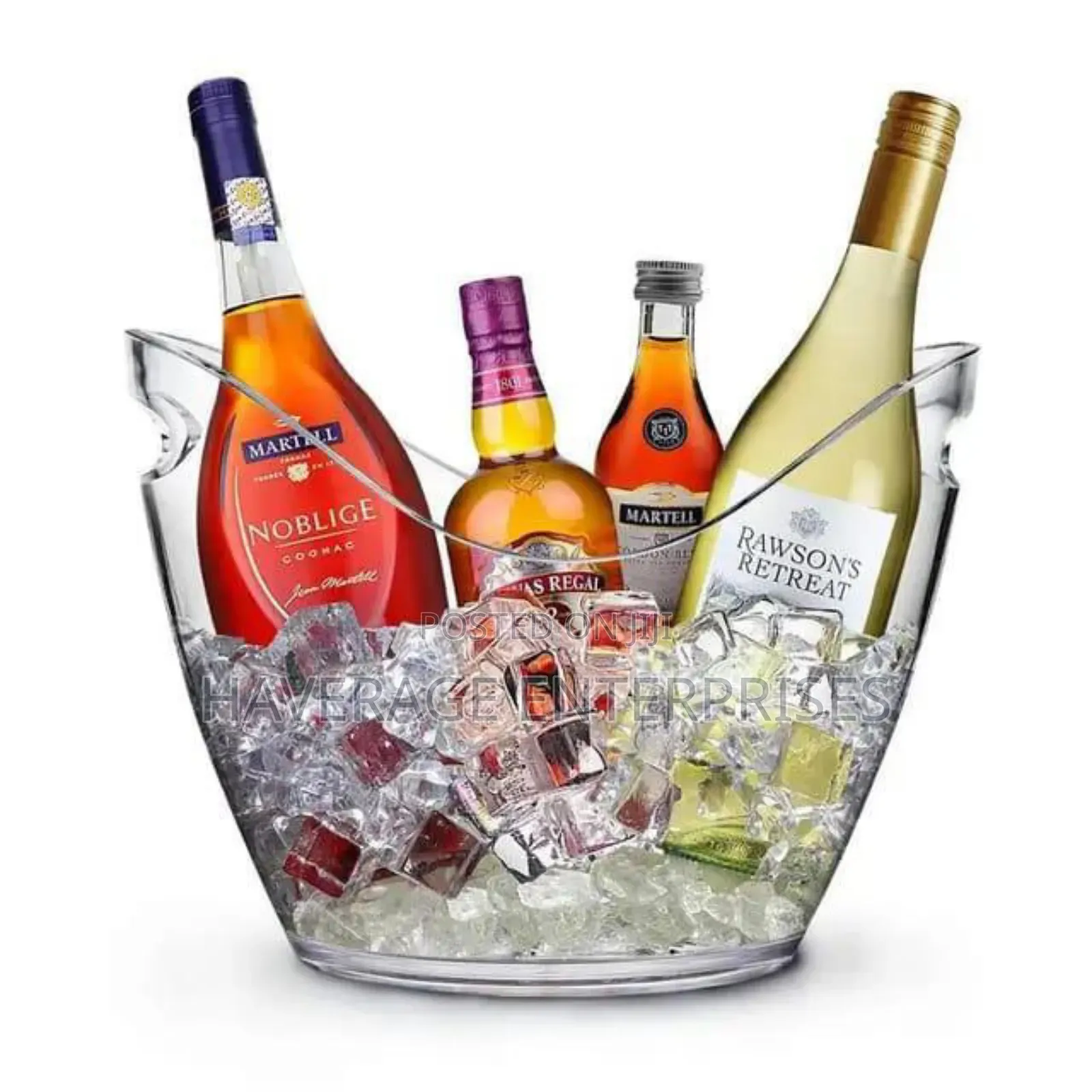 Acrylic Wine and Ice Champagne Bucket