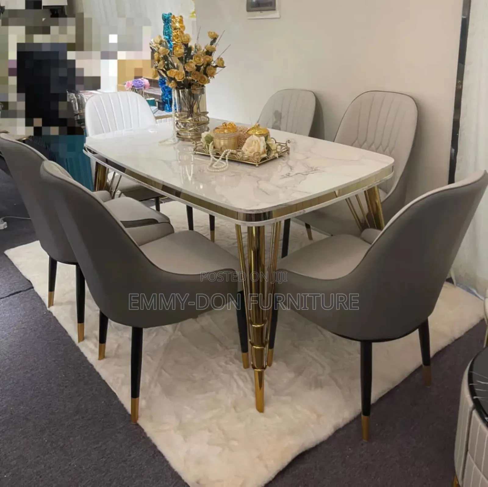High Quality Marble Top Dining Sets