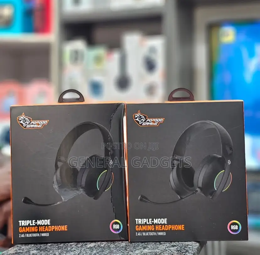 Porodo Tripple-Mode Gaming Headphone