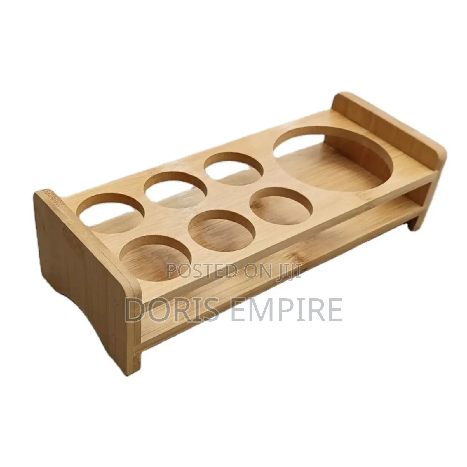 Wooden Tequila Rack With Wine Bottle Hole