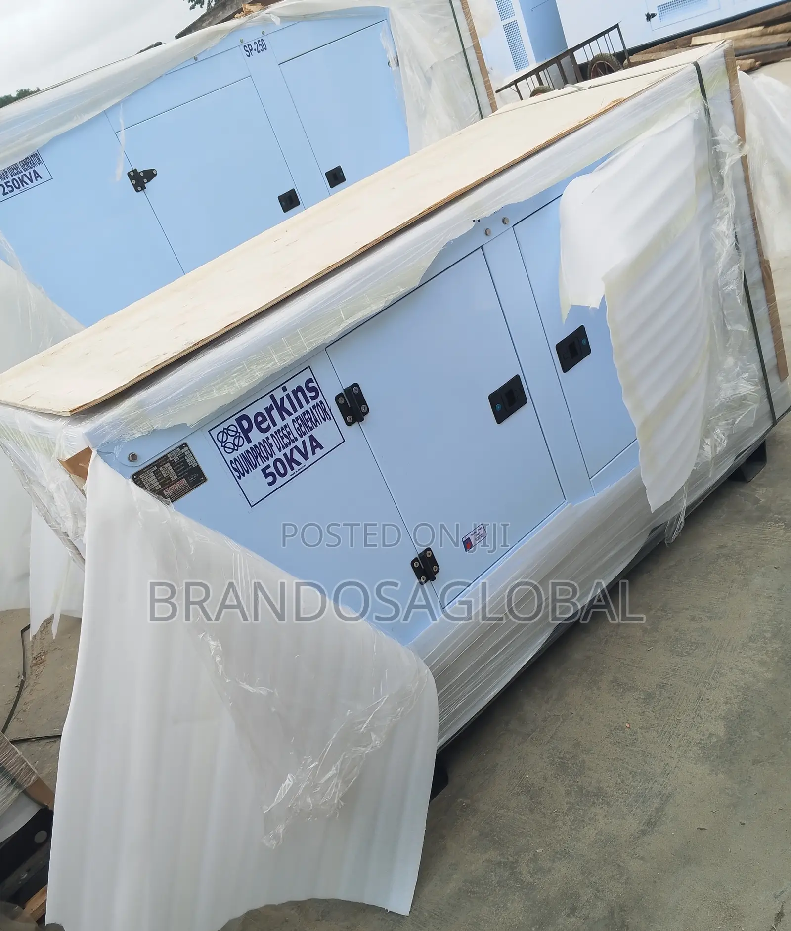 Perkins 50kva Sp-50 | Quiet Diesel Generator | British Engine