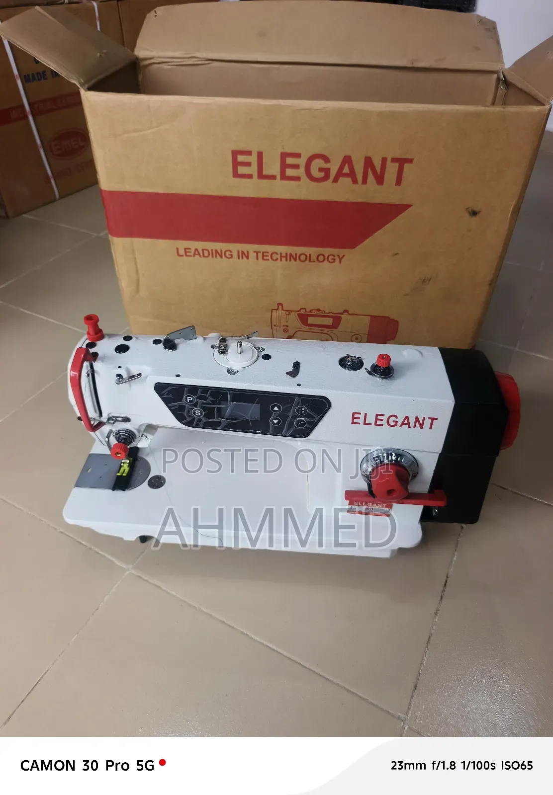 Elegant Direct Drive Industrial Straight Sewing Machine