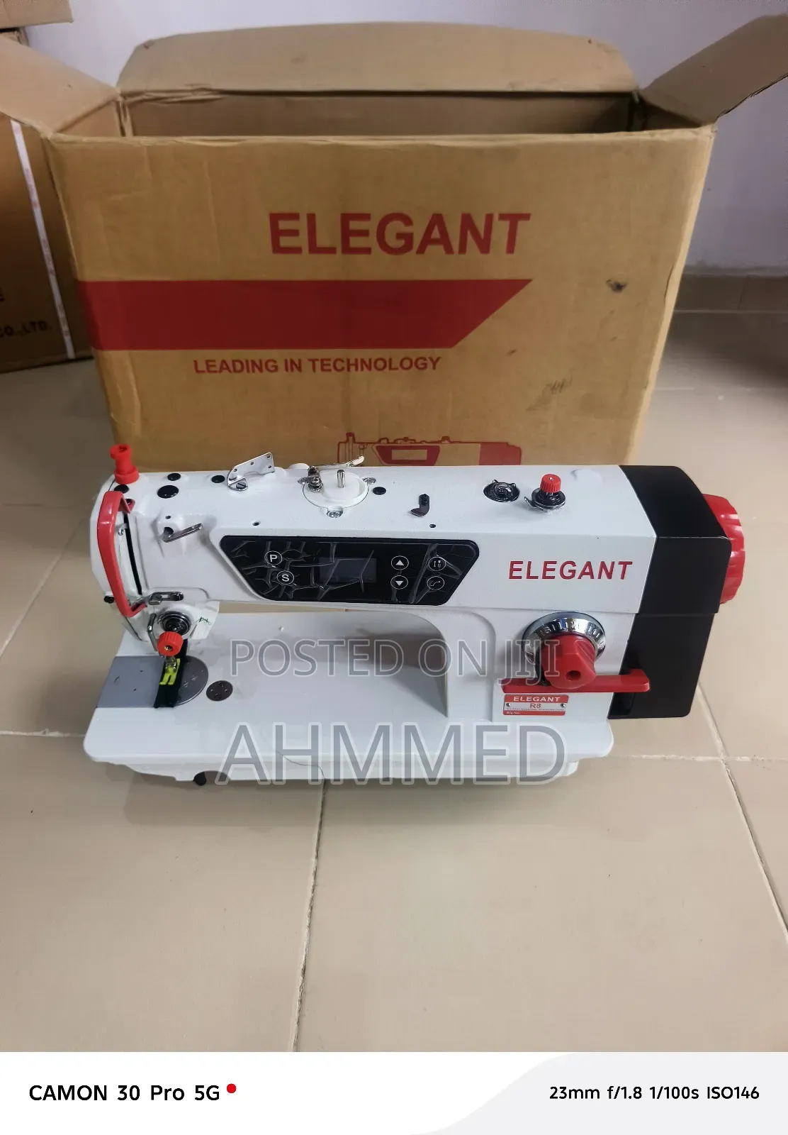 Elegant Direct Drive Industrial Straight Sewing Machine