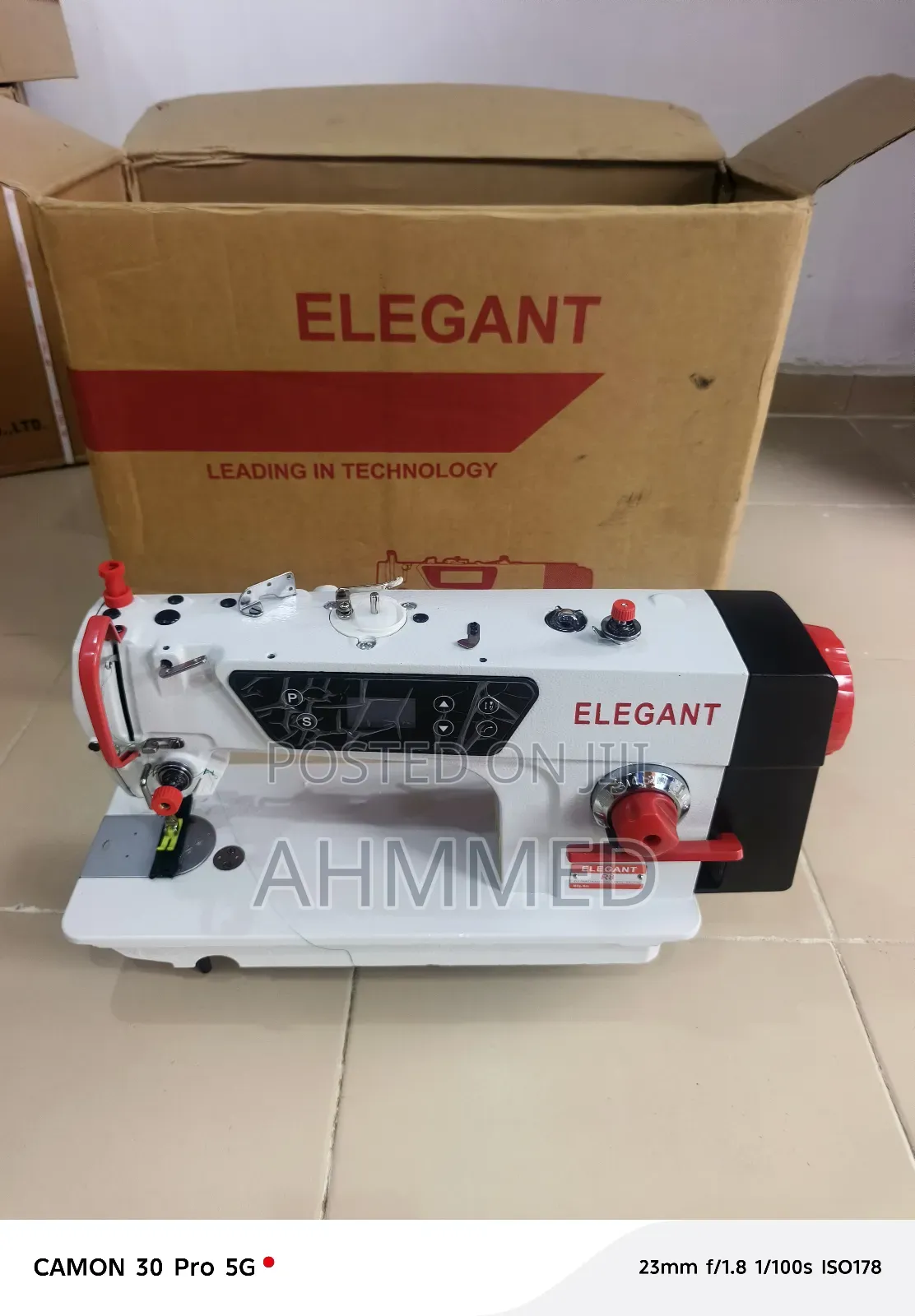 Elegant Direct Drive Industrial Straight Sewing Machine