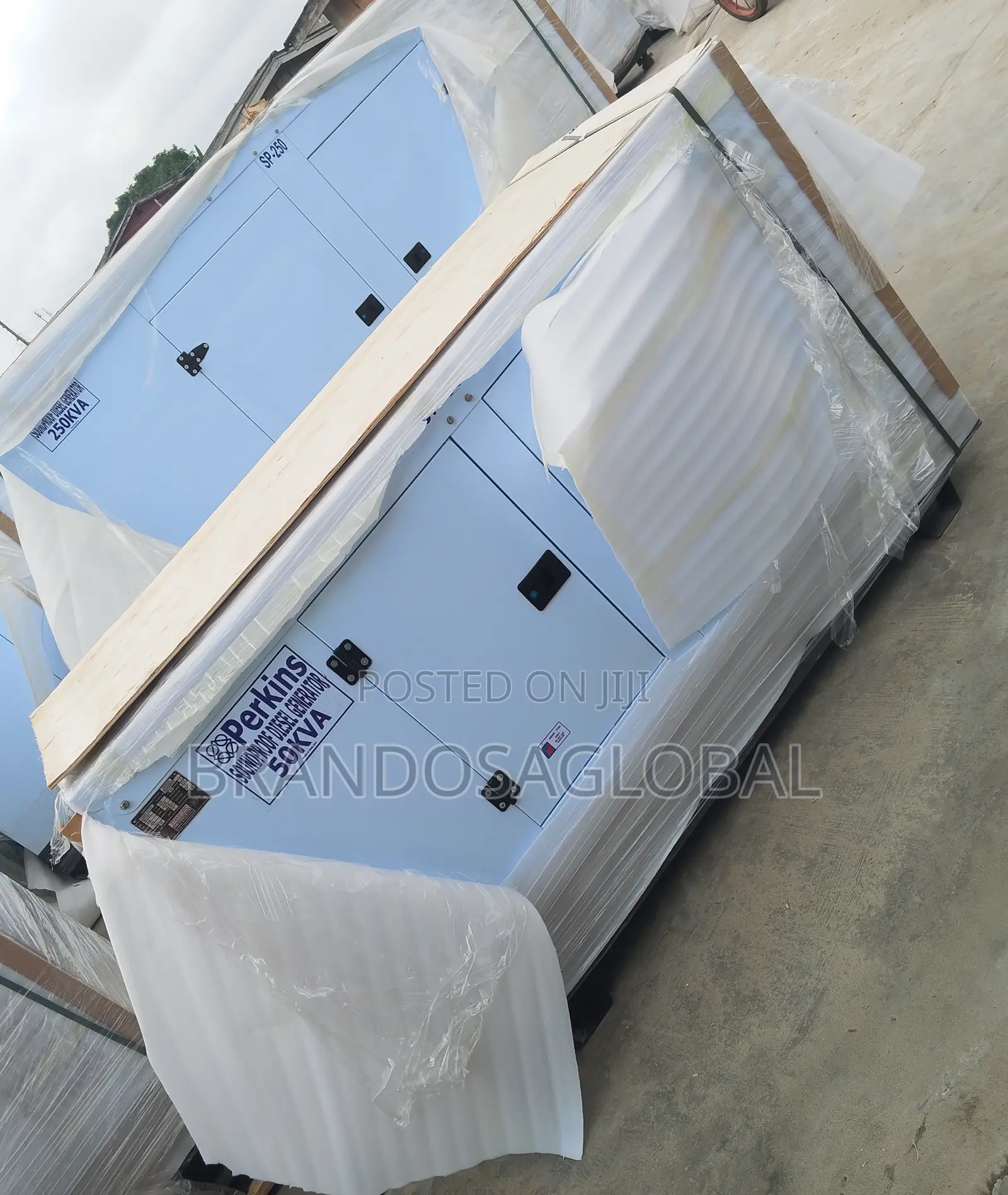 Perkins 50kva Sp-50 Soundproof Diesel Generator | Reliable Silent