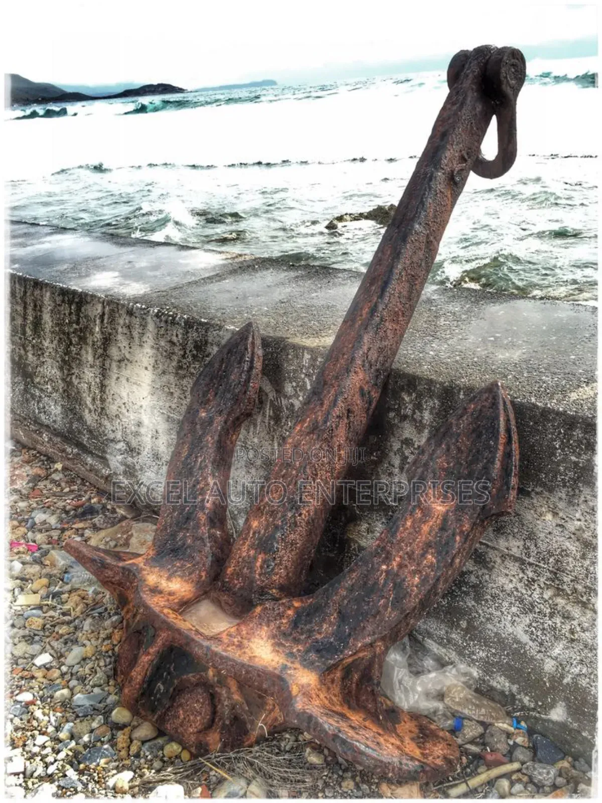 Iron Ship/Boat Anchor 3000kg (3ton)