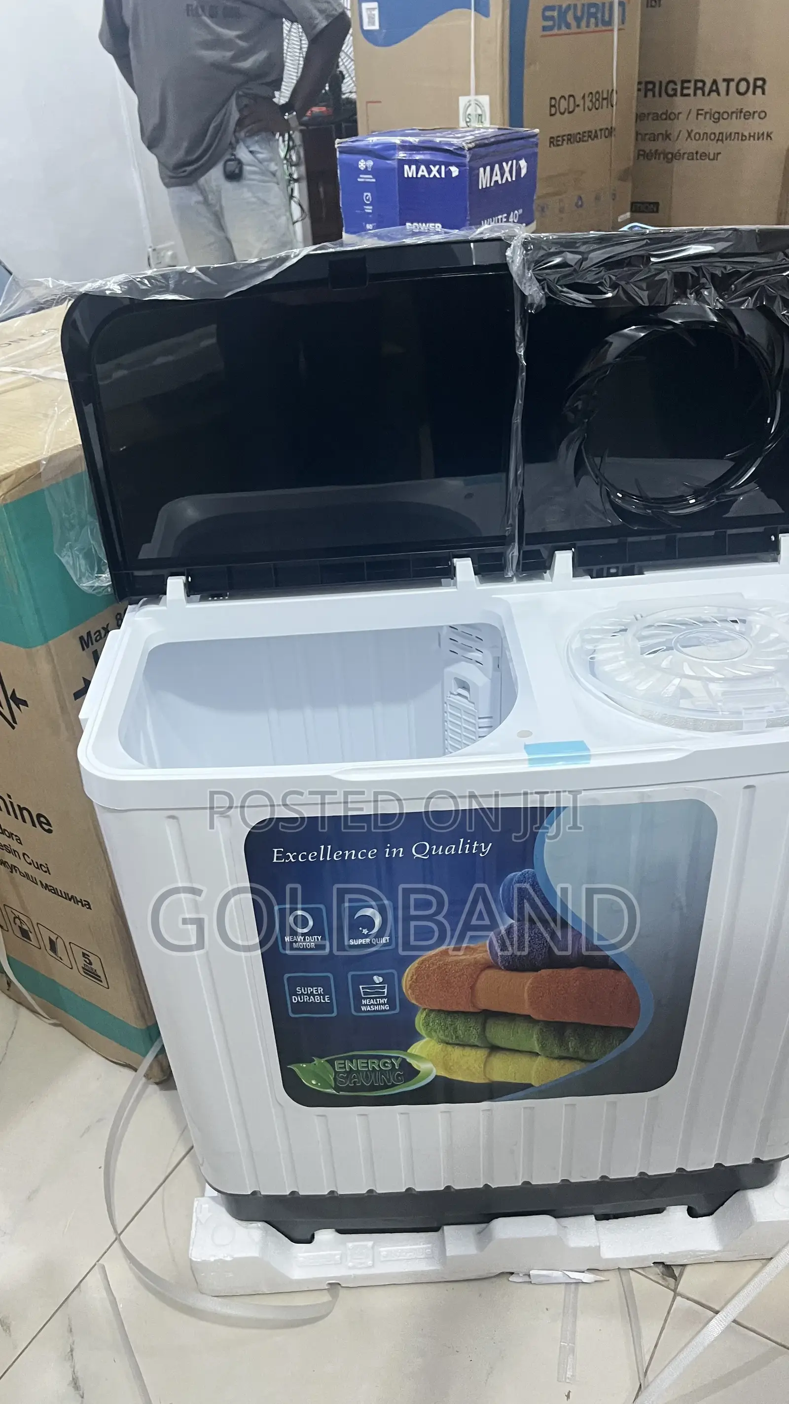 Skyrun 7kg Manual Washing Machine – Portable and Durable