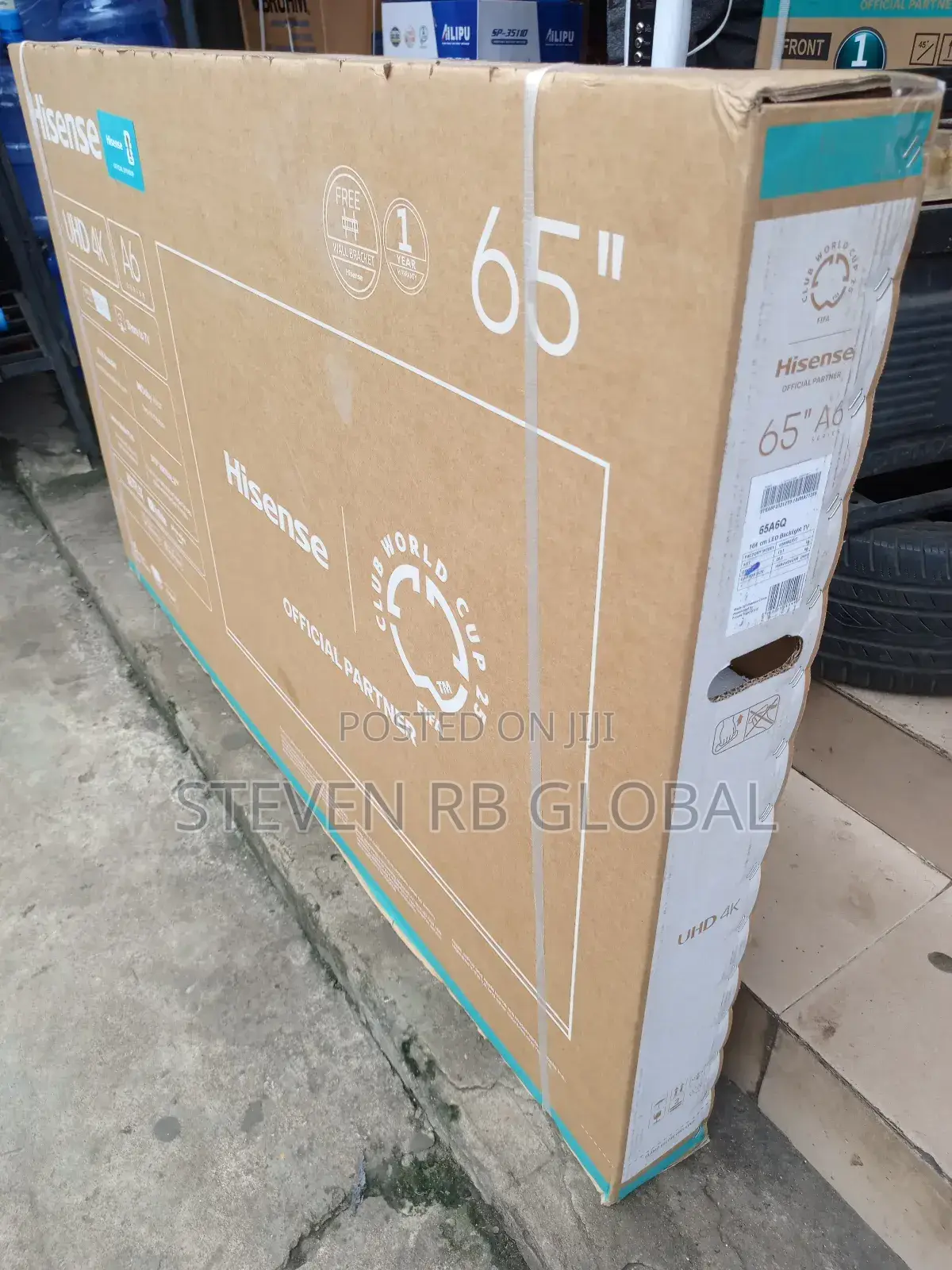 Hisense 65a6q | 65′′ Uhd Vidaa Smart Tv (With Free Wall Bracket)