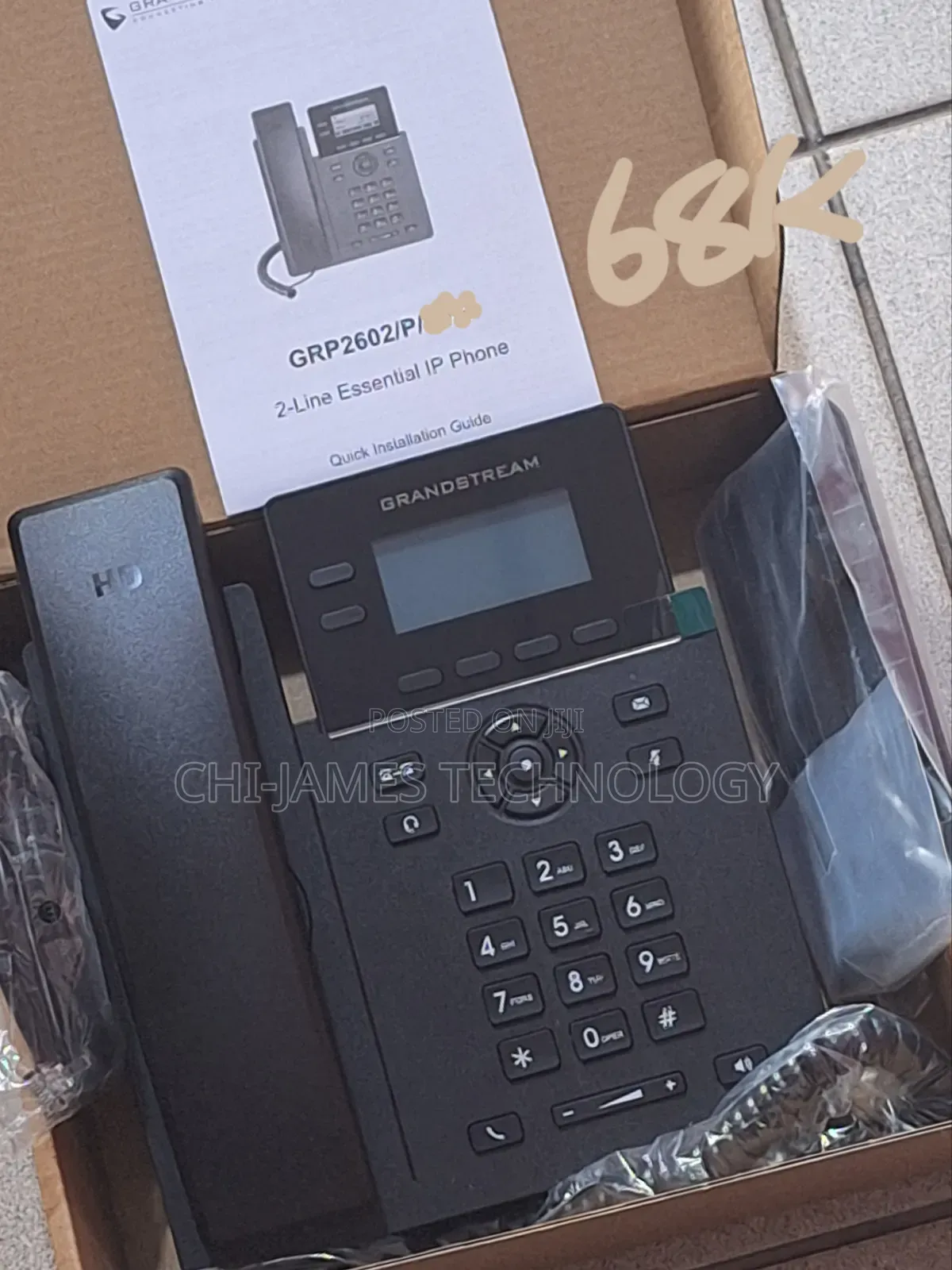 Grandstream Ip/Wi-Fi Desktop Phone