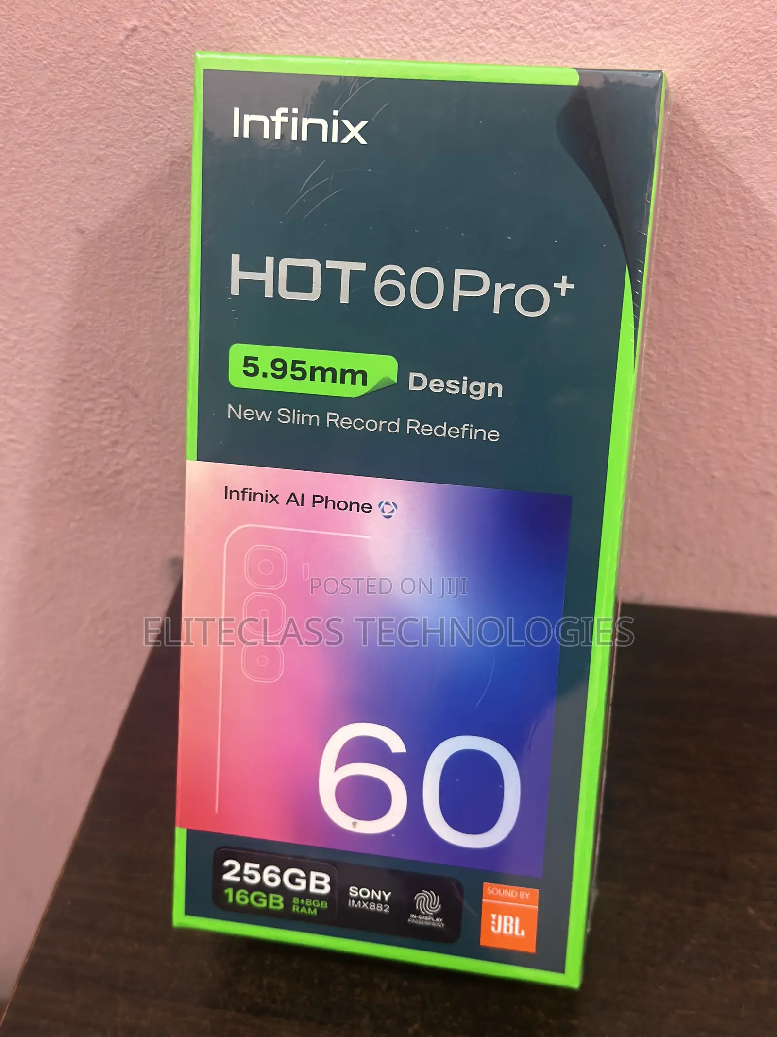 New Infinix Hot 60 Pro+ 128 GB Black