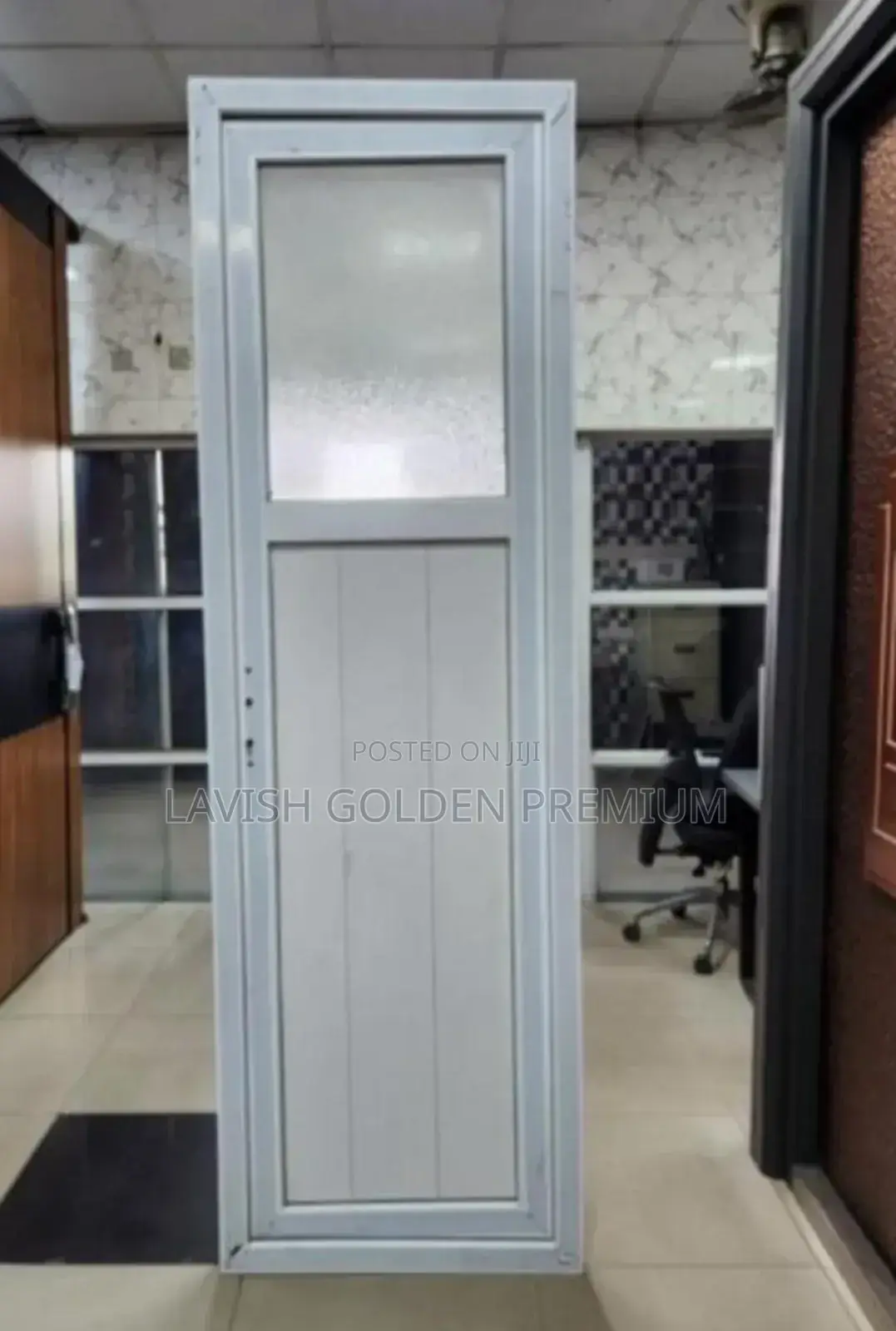 Imported PVC Bathroom Door 750 by 8ft