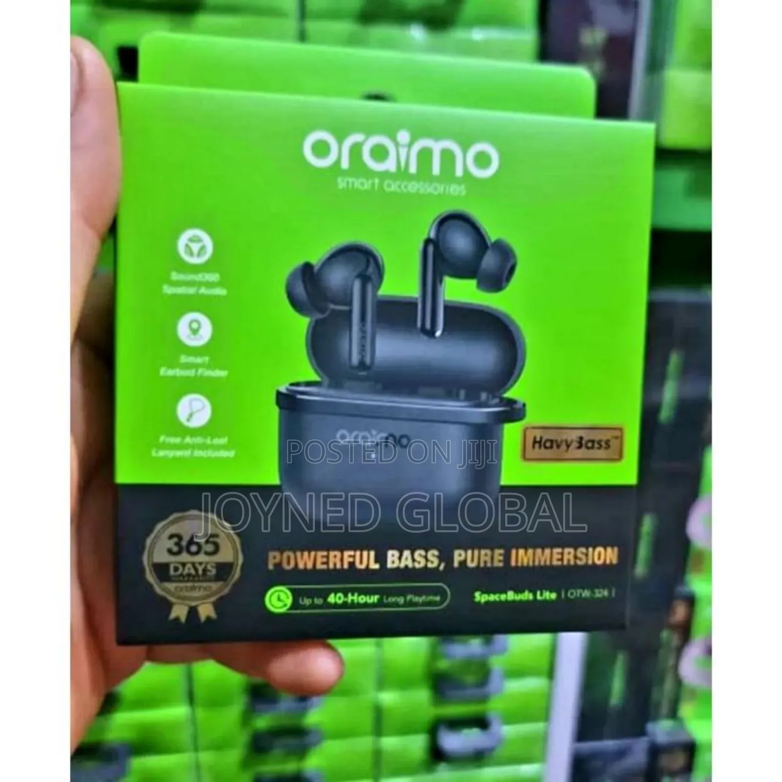 Oraimo Spacebud Lite Headset With Crystal Clear Havy Bass