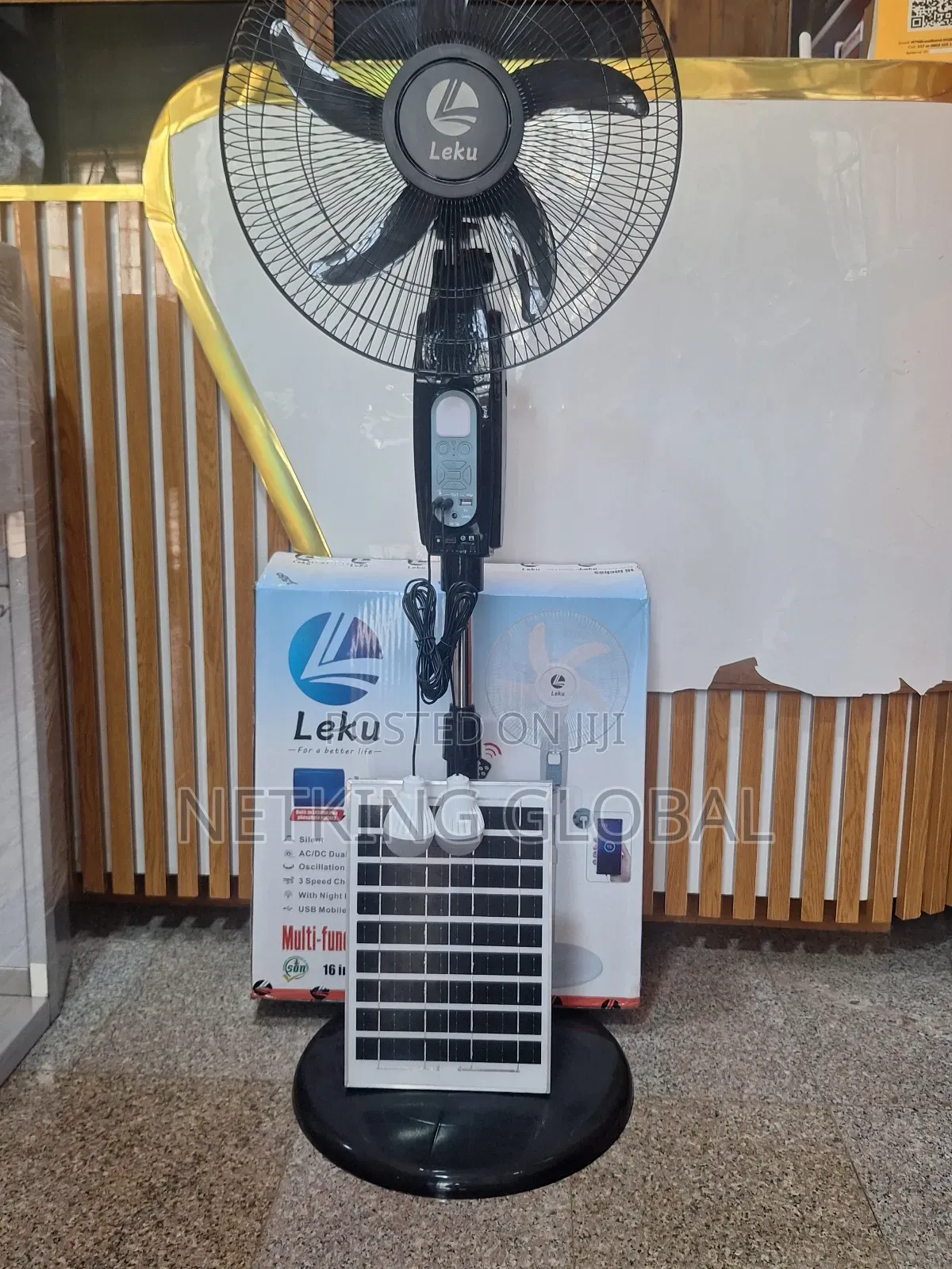 Solar Stand Fan