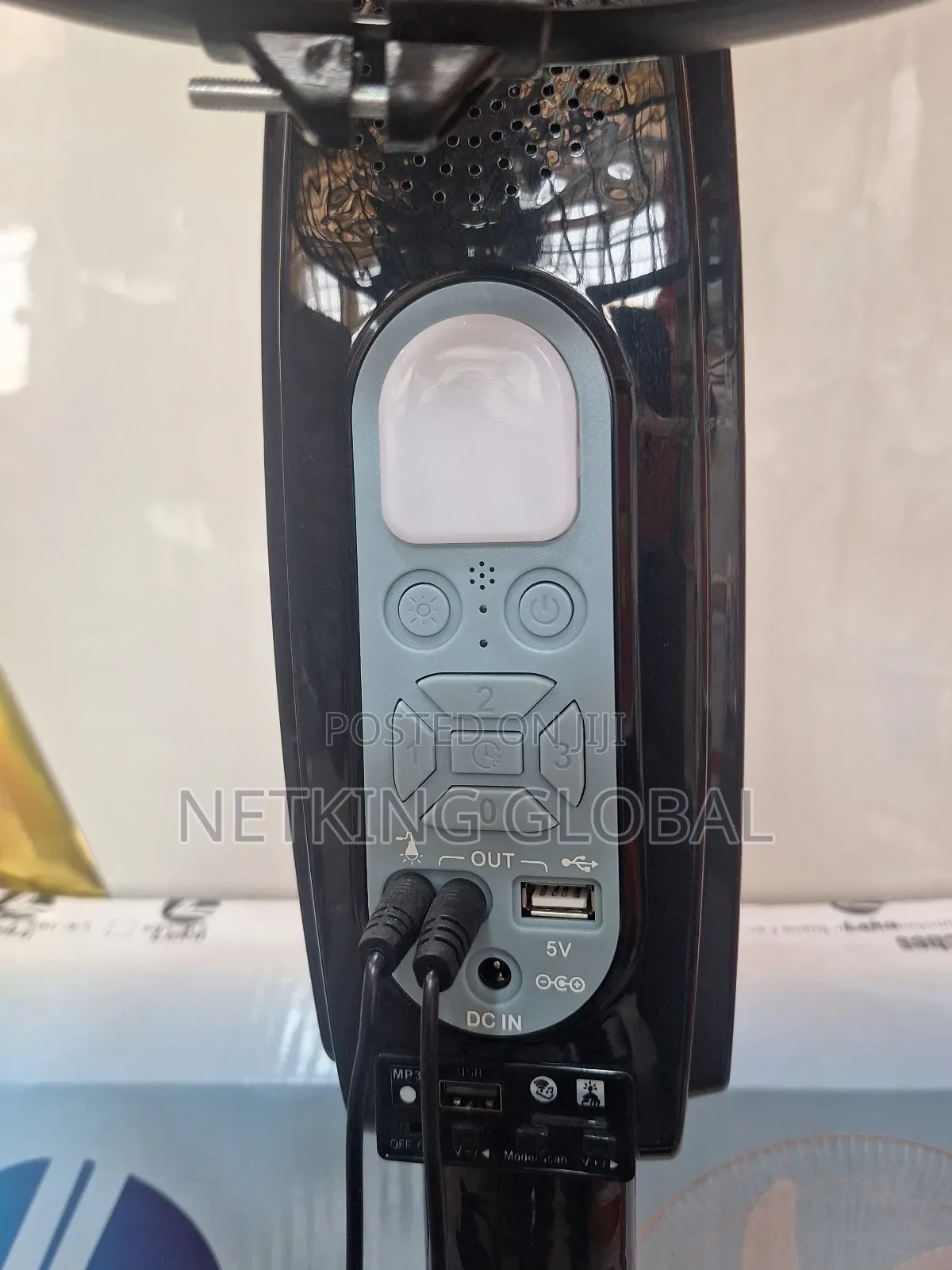 Solar Stand Fan