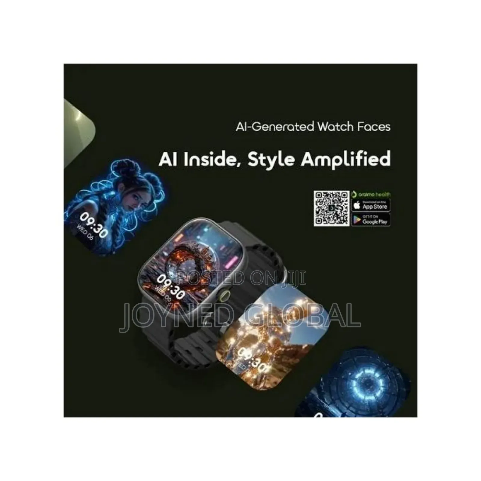 Oraimo Watch 6 With Active Ai Features, Bluetooth Call and Health Chek
