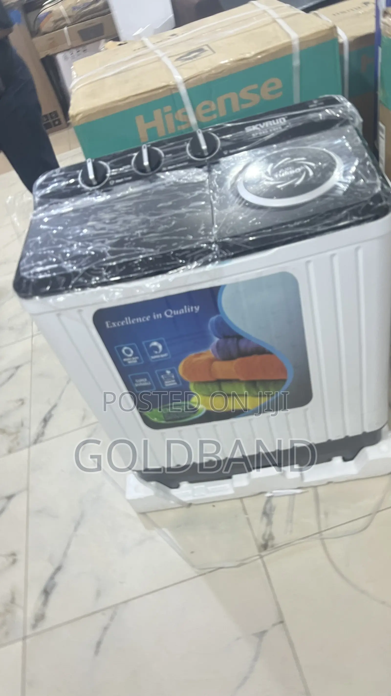Skyrun 7kg Manual Washer – Time-Saving Twin Tub Design