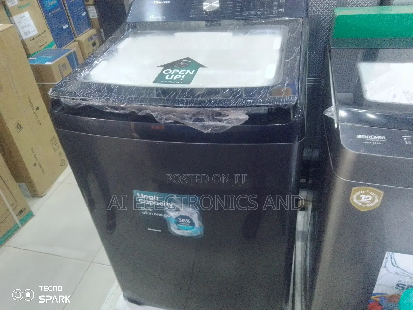 Hisense Washing Machine Automatic Top Load 16kg