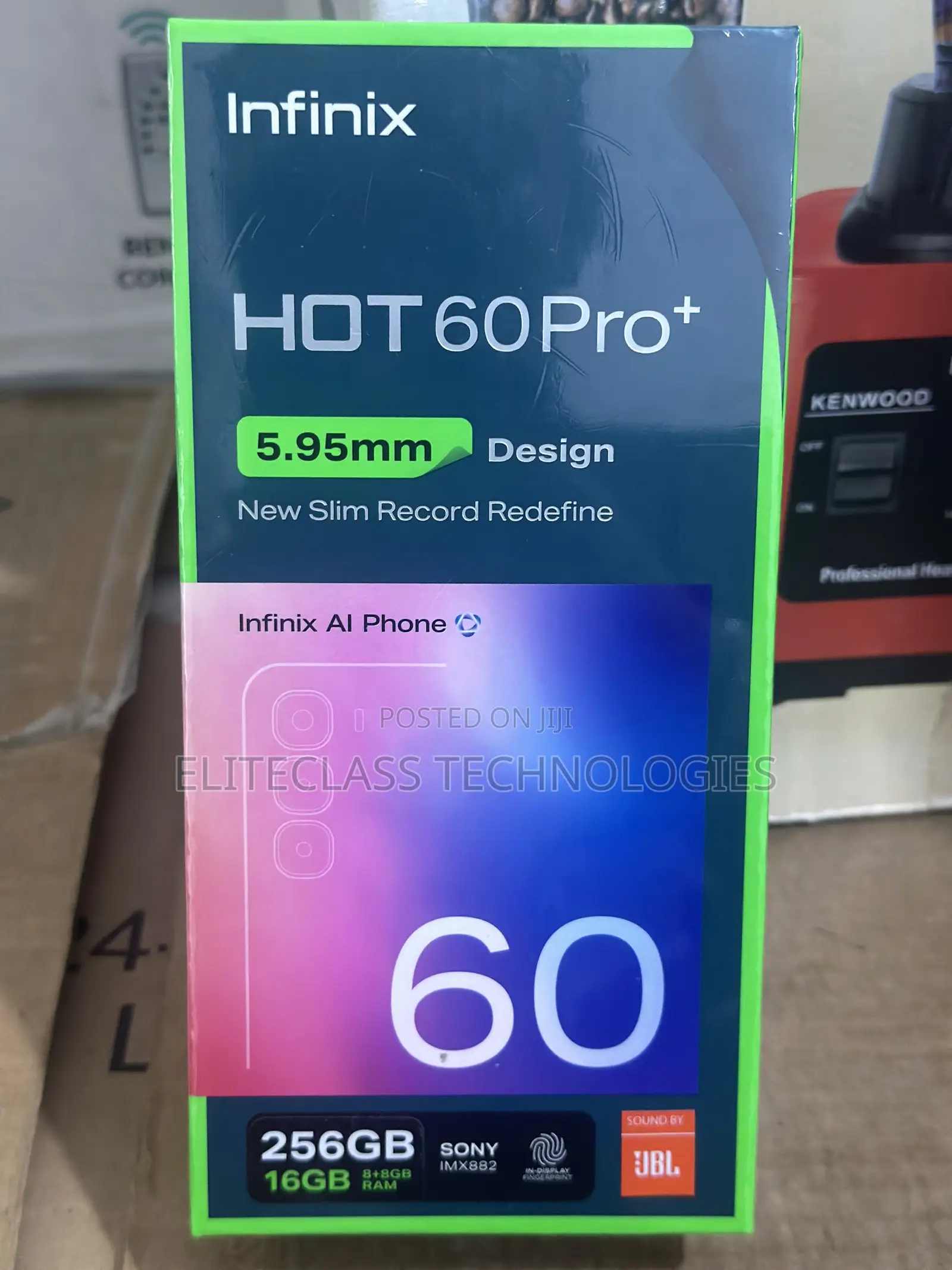 New Infinix Hot 60 Pro+ 128 GB Black
