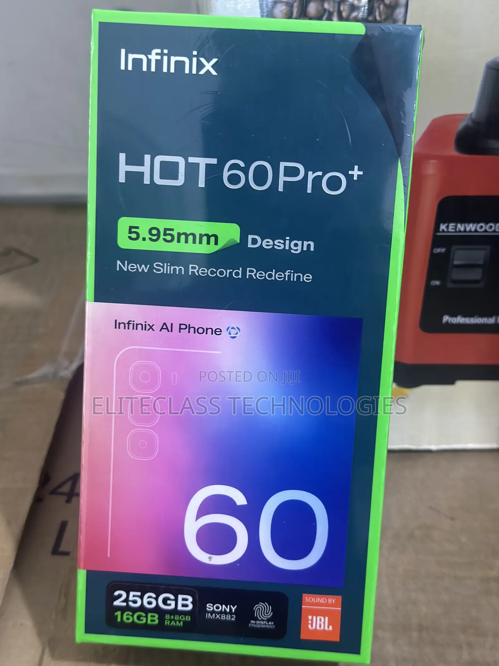 New Infinix Hot 60 Pro+ 128 GB Black