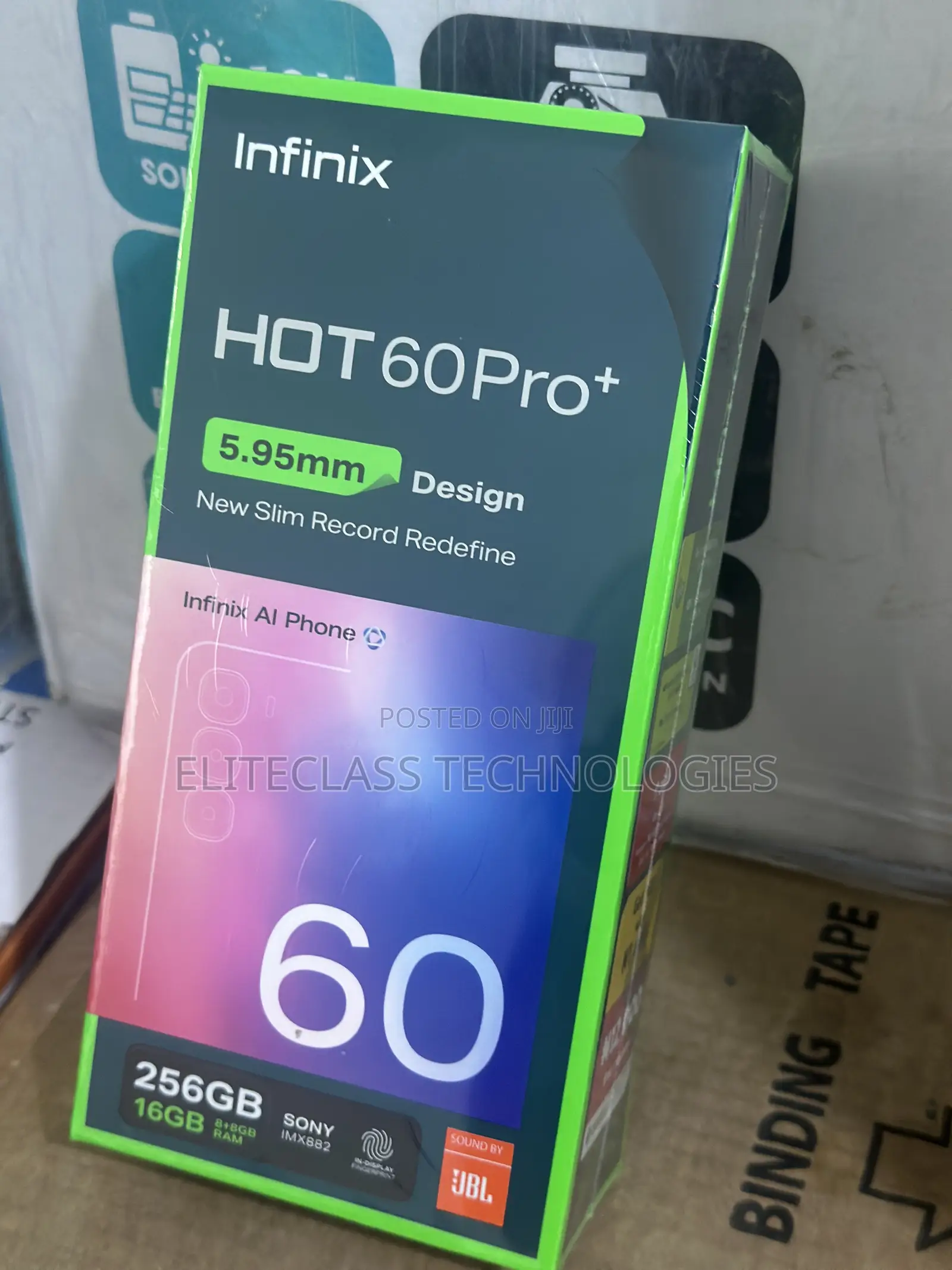 New Infinix Hot 60 Pro+ 128 GB Black