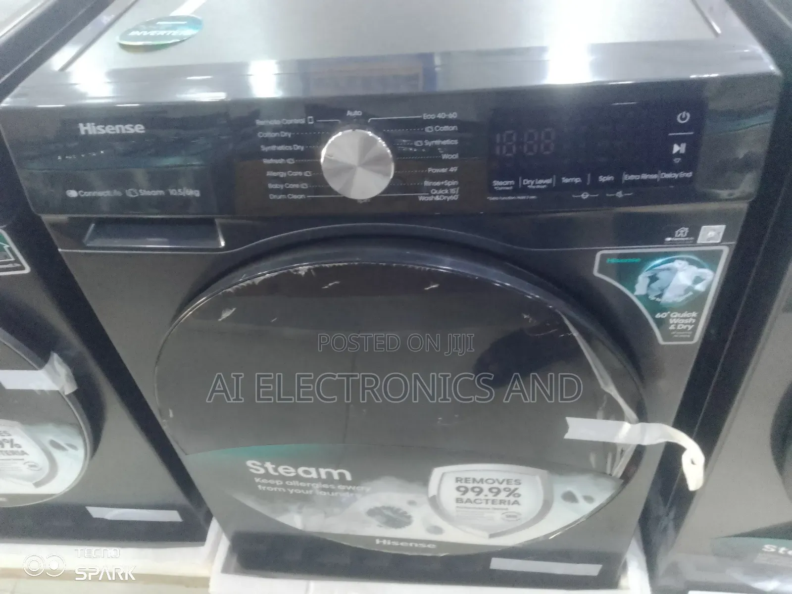 Hisense Washing and Drying Machine 10.5kg