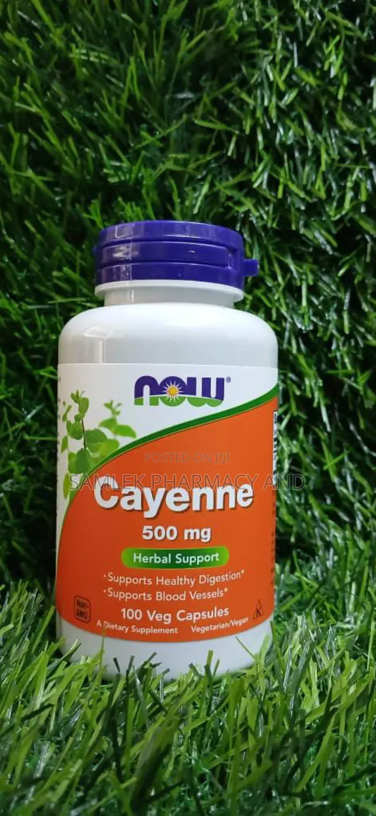 Now Foods Cayenne 500mg- 100vegcaps