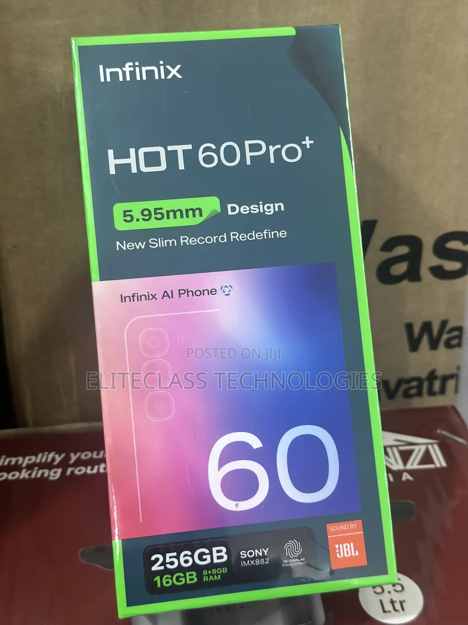 New Infinix Hot 60 Pro+ 128 GB Black