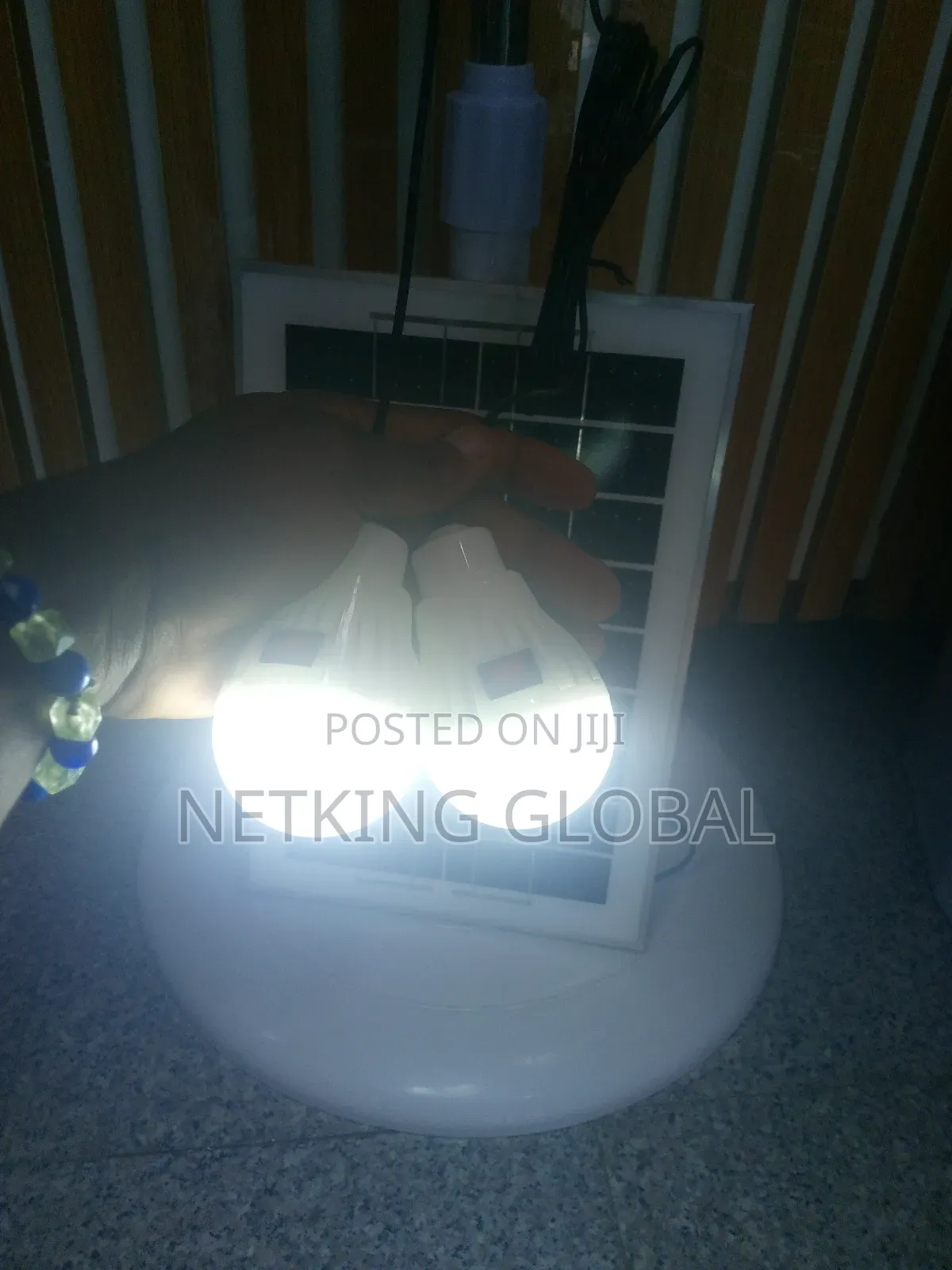KGS Solar Stand Fan