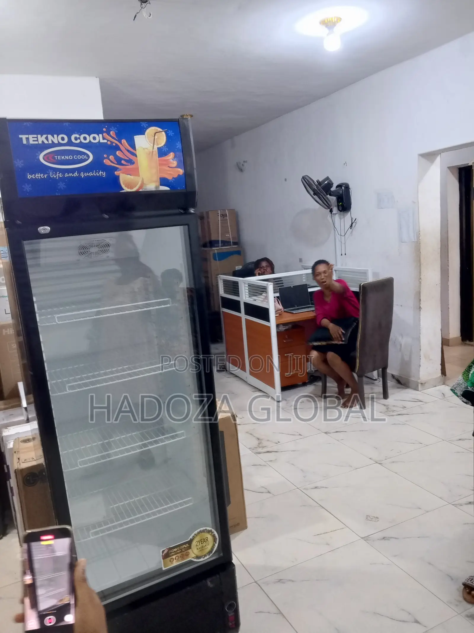 Tekno Cool Refrigerator Tc-350 With Glass Door