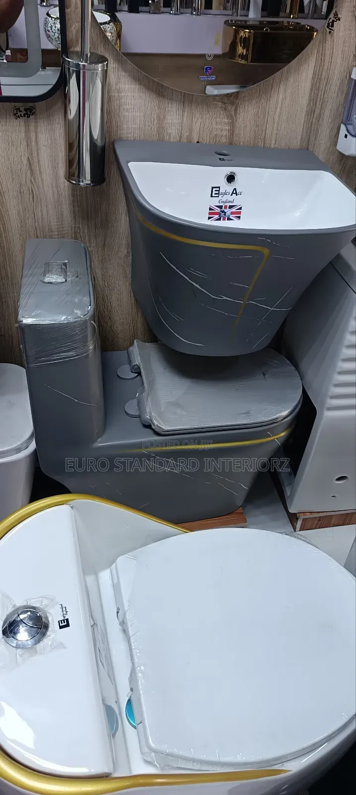 Executive Grey Wc Set