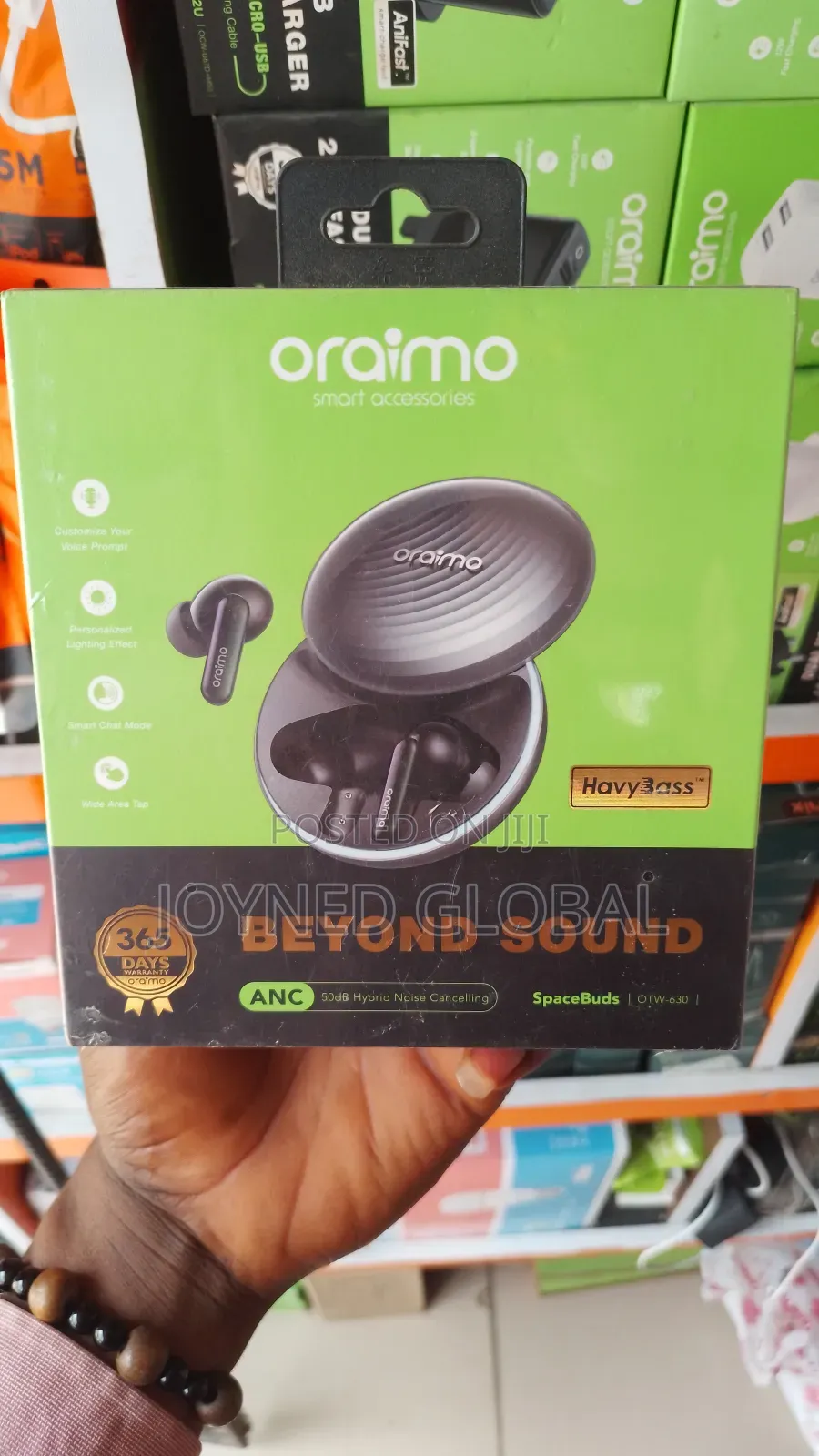 Oraimo Spacebud Headset With Superb Hybrid Noise Cancellation