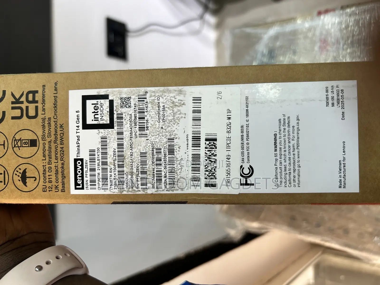 New Laptop Lenovo Thinkbook 14 32GB Intel Core Ultra 7 SSD 1T