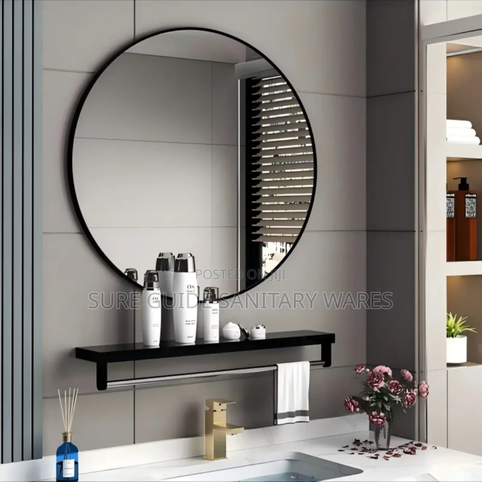 Bathroom Mirror With Shelf